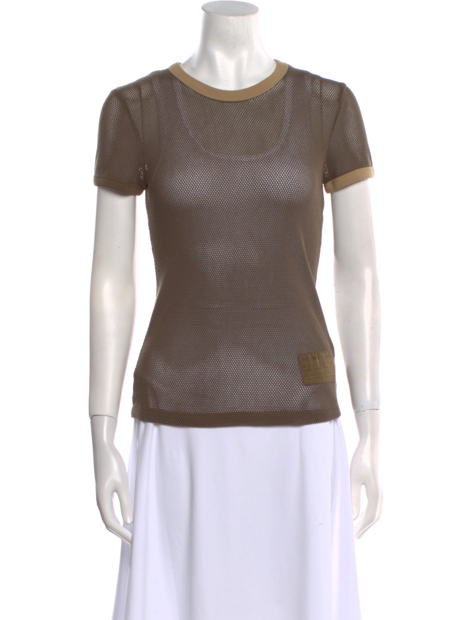 Helmut Lang Crew Neck Short Sleeve T-Shirt