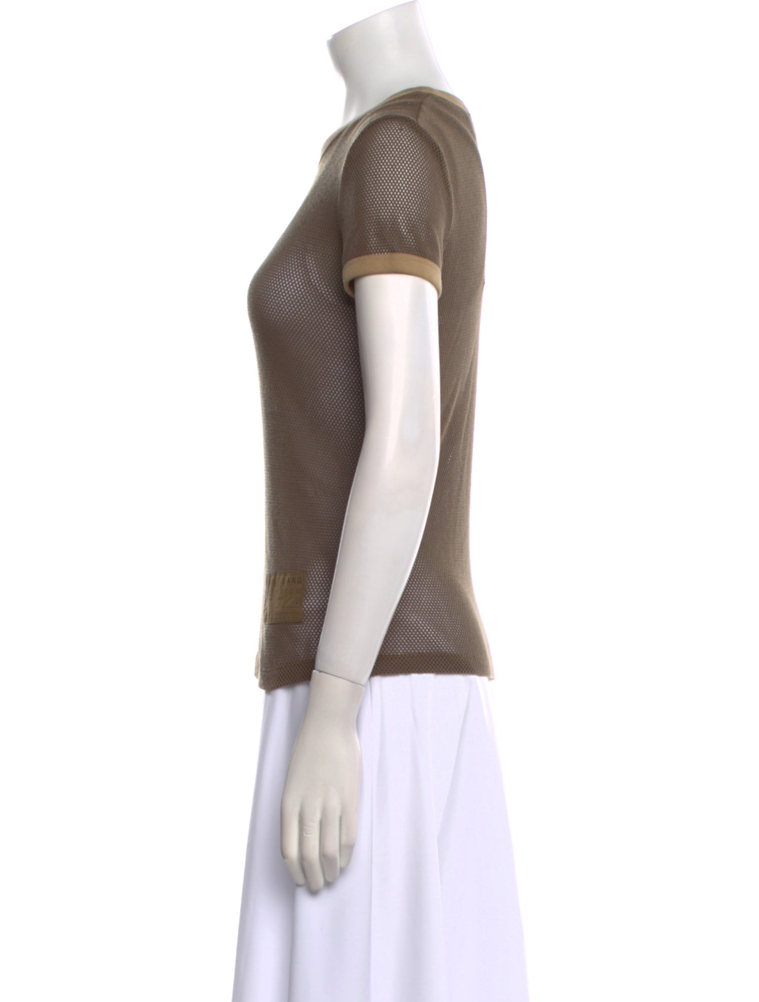 Helmut Lang Crew Neck Short Sleeve T-Shirt