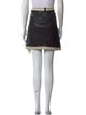 Helmut Lang Leather Mini Skirt