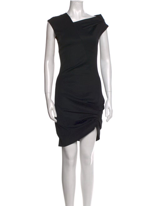 Helmut Lang Cowl Neck Knee-Length Dress