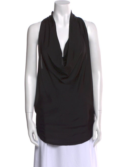 Helmut Lang Cowl Neck Sleeveless Tunic