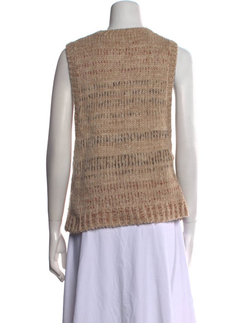 Helmut Lang Striped Scoop Neck Sweater