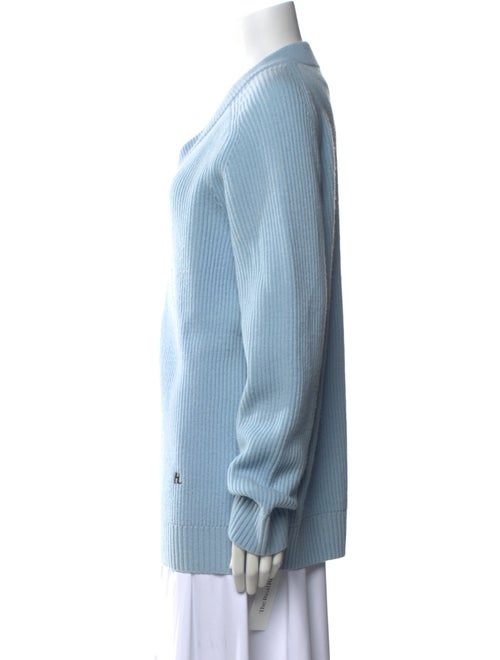 Helmut Lang Wool V-Neck Sweater