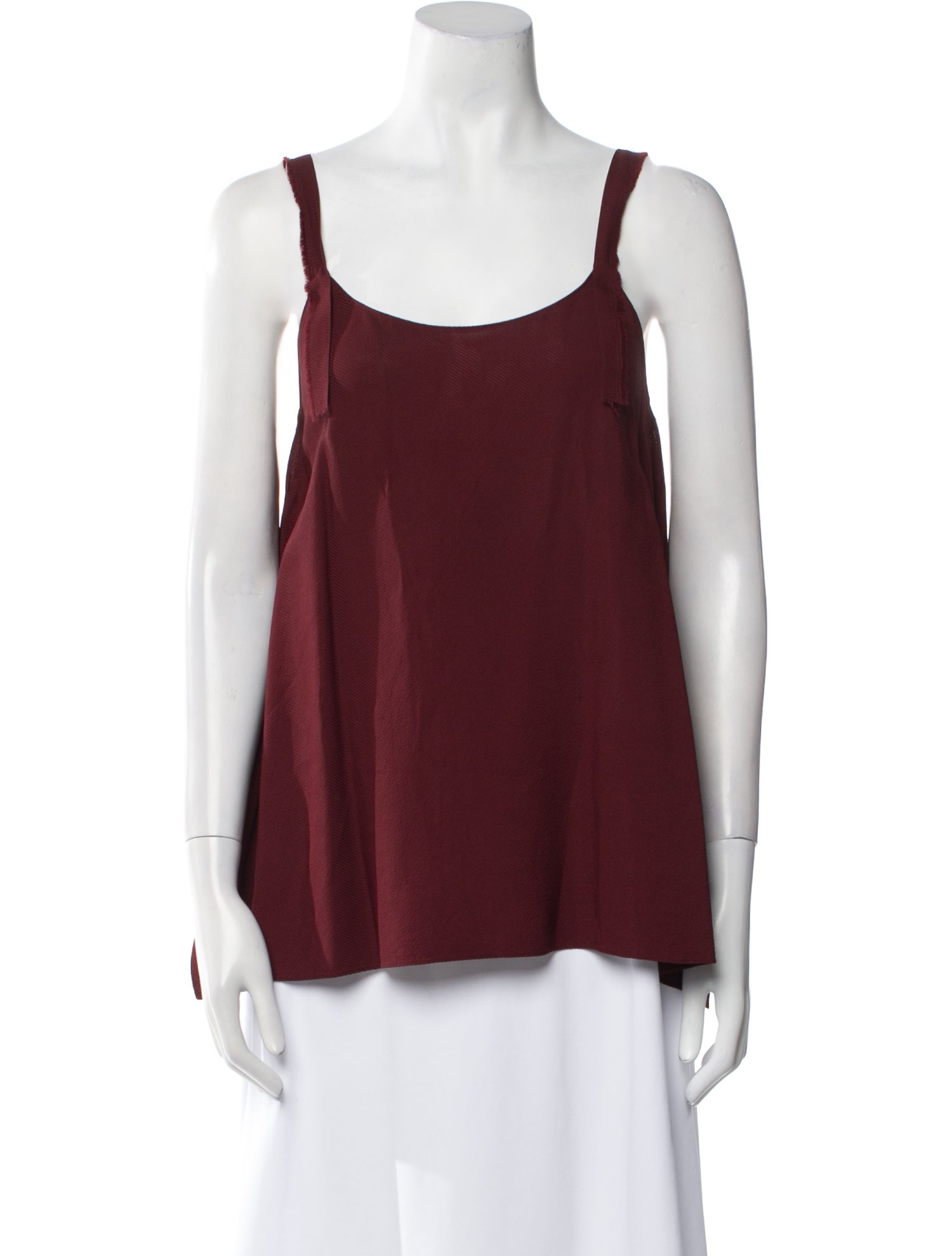 Helmut Lang Scoop Neck Sleeveless Top