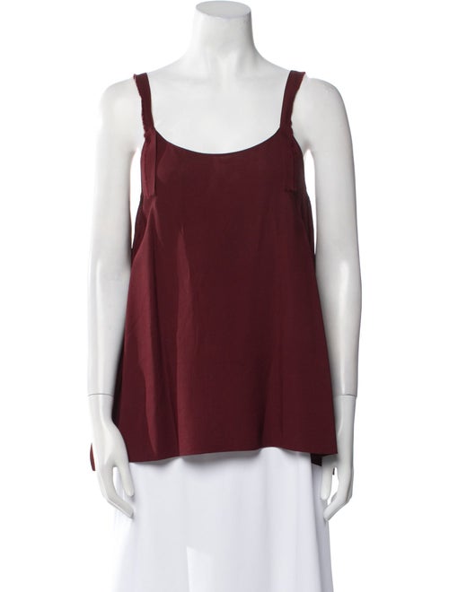 Helmut Lang Scoop Neck Sleeveless Top