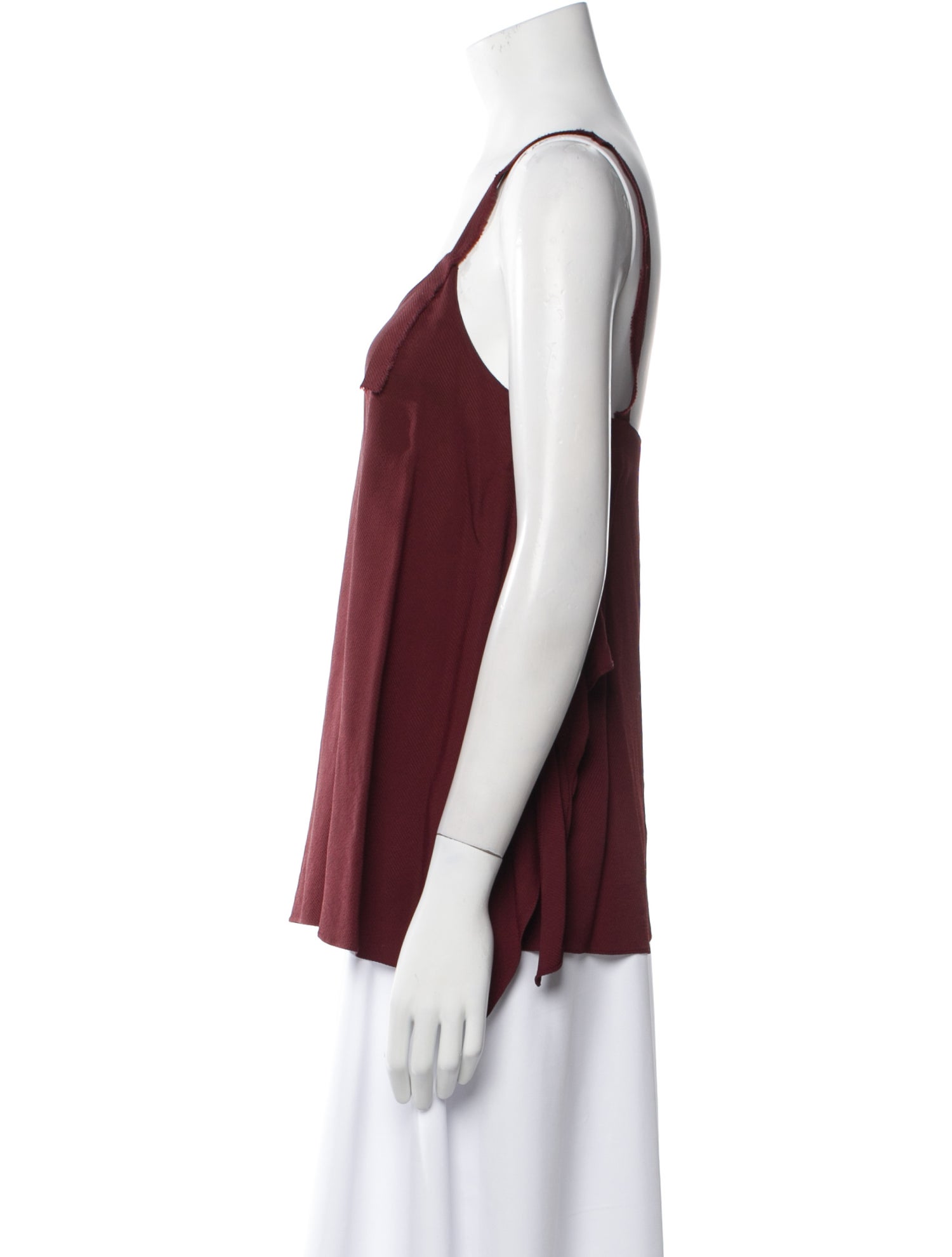 Helmut Lang Scoop Neck Sleeveless Top