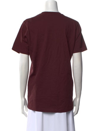 Helmut Lang Graphic Print Crew Neck T-Shirt