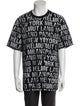 Helmut Lang Printed Crew Neck T-Shirt