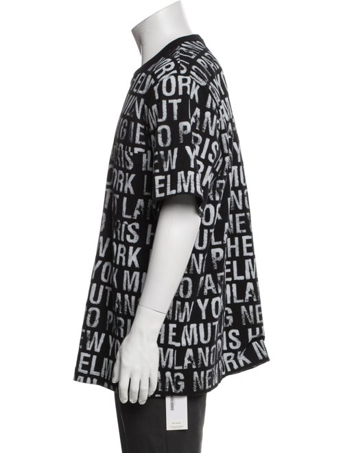 Helmut Lang Printed Crew Neck T-Shirt