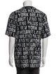Helmut Lang Printed Crew Neck T-Shirt