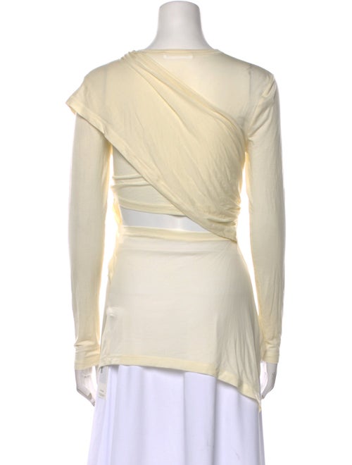 Helmut Lang Bateau Neckline Long Sleeve Tunic