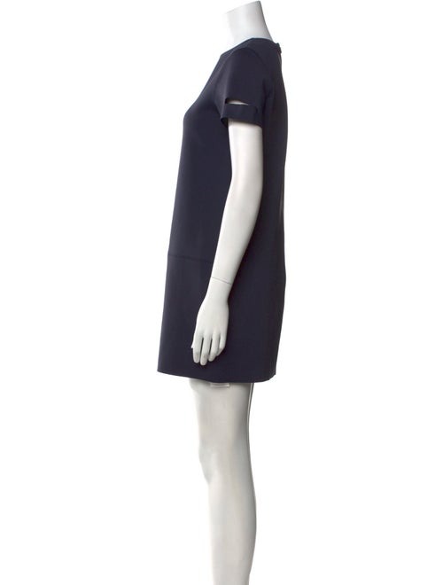 Helmut Lang Crew Neck Mini Dress