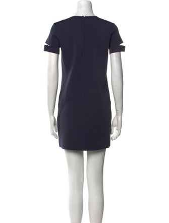 Helmut Lang Crew Neck Mini Dress