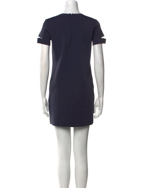 Helmut Lang Crew Neck Mini Dress