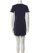 Helmut Lang Crew Neck Mini Dress