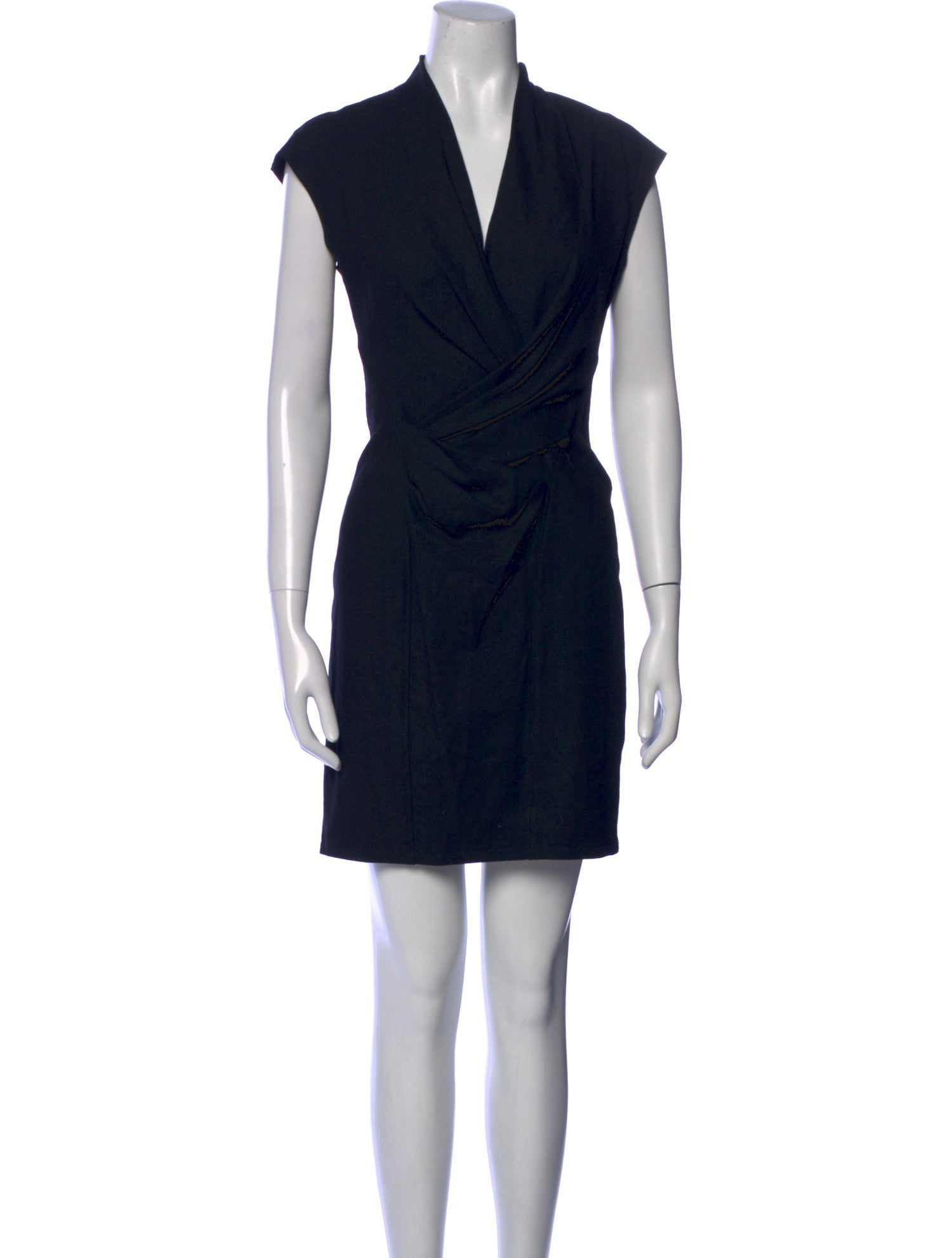 Helmut Lang V-Neck Mini Dress