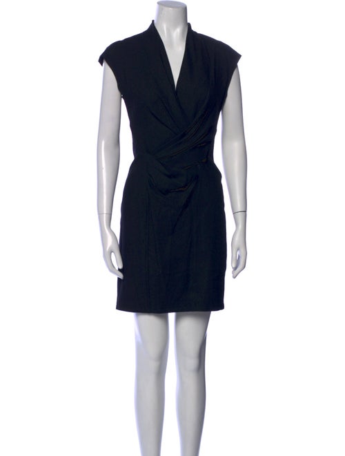 Helmut Lang V-Neck Mini Dress
