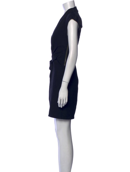 Helmut Lang V-Neck Mini Dress