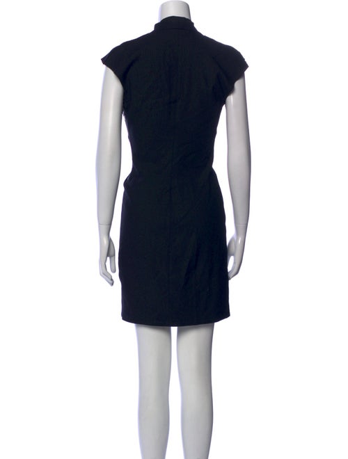 Helmut Lang V-Neck Mini Dress