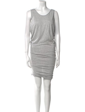 Helmut Lang Wool Midi Length Dress