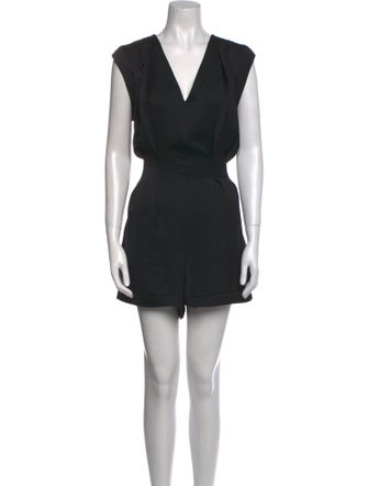 Helmut Lang V-Neck Romper