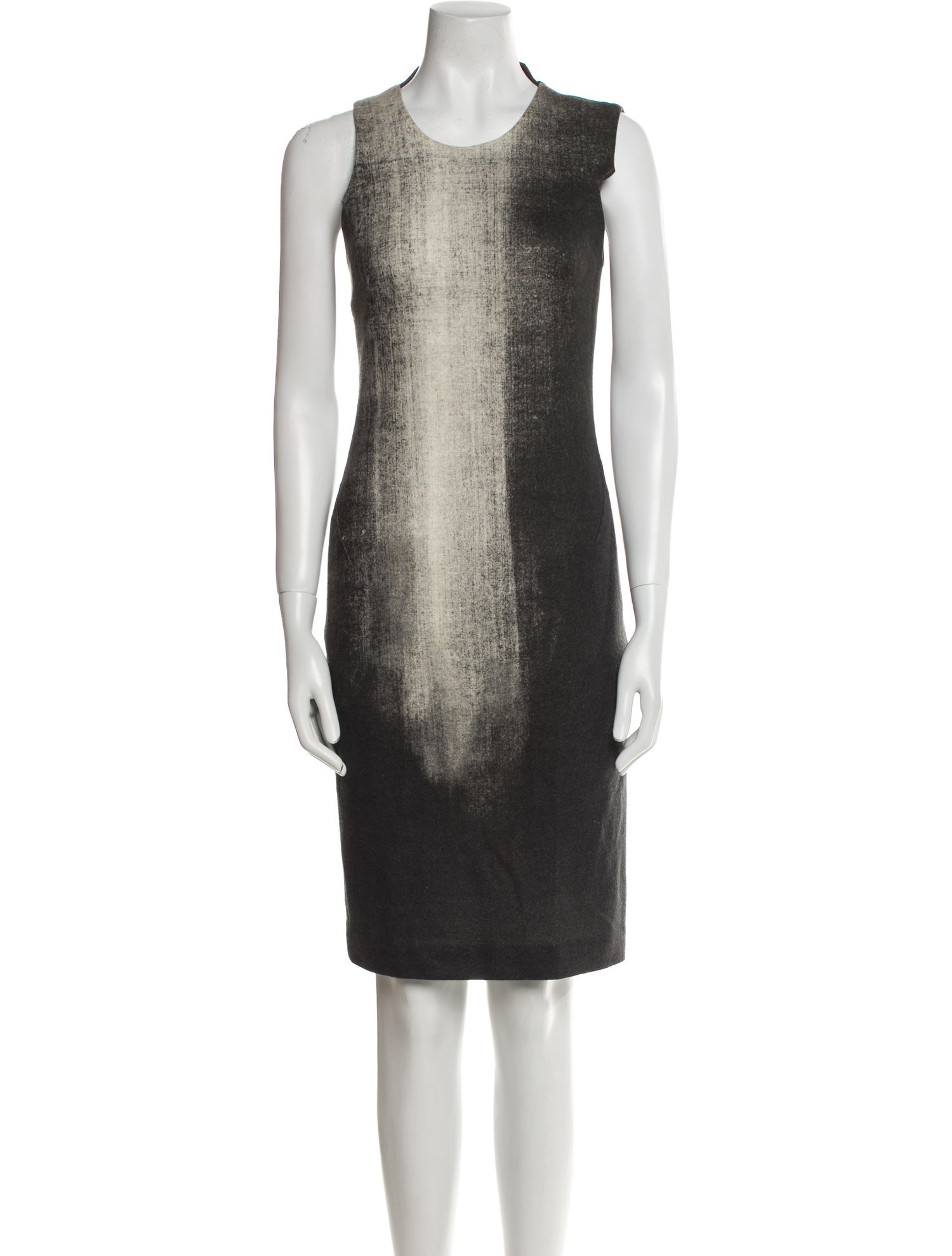 Helmut Lang Wool Knee-Length Dress
