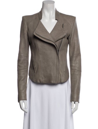 Helmut Lang Lamb Leather Biker Jacket