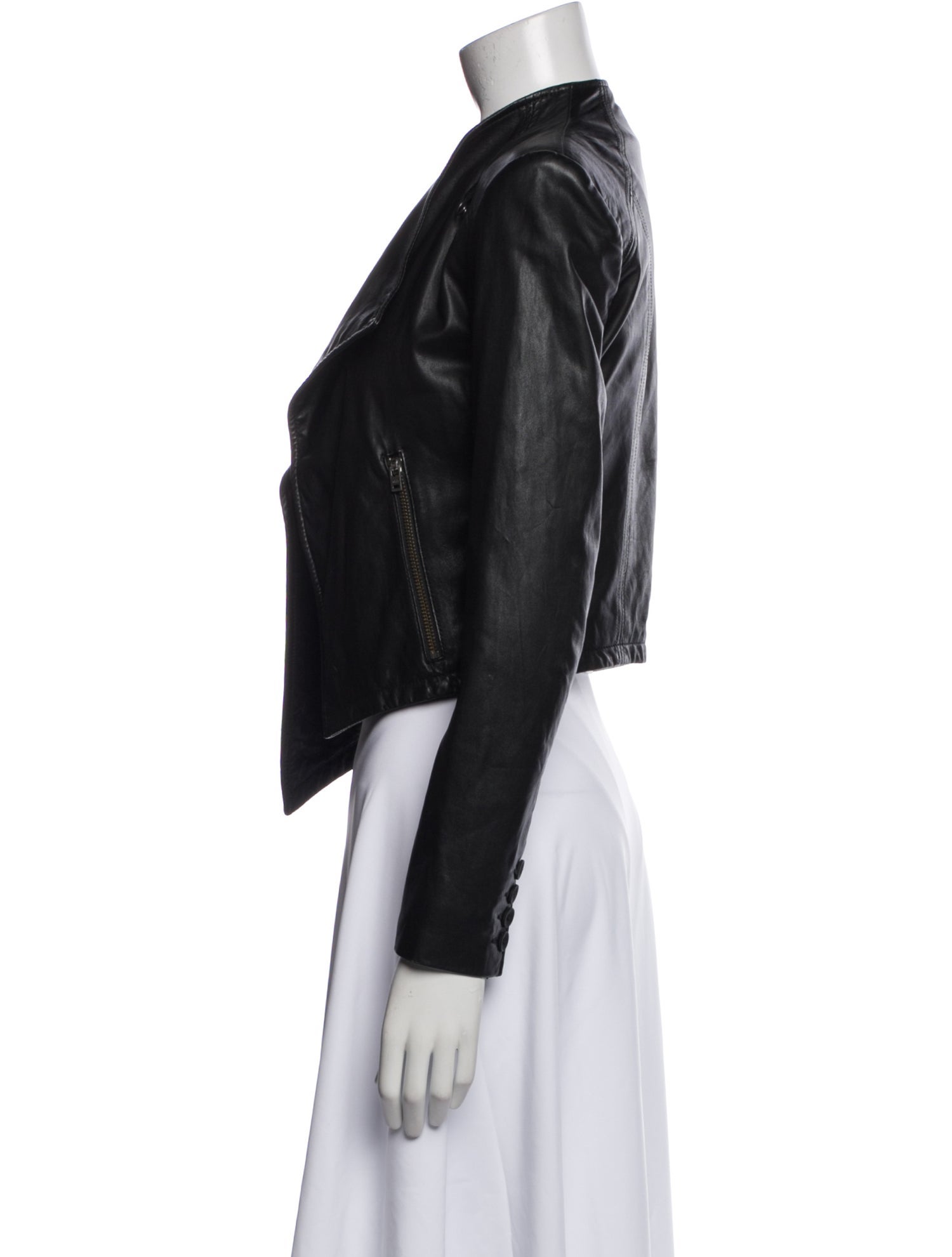 Helmut Lang Lamb Leather Biker Jacket