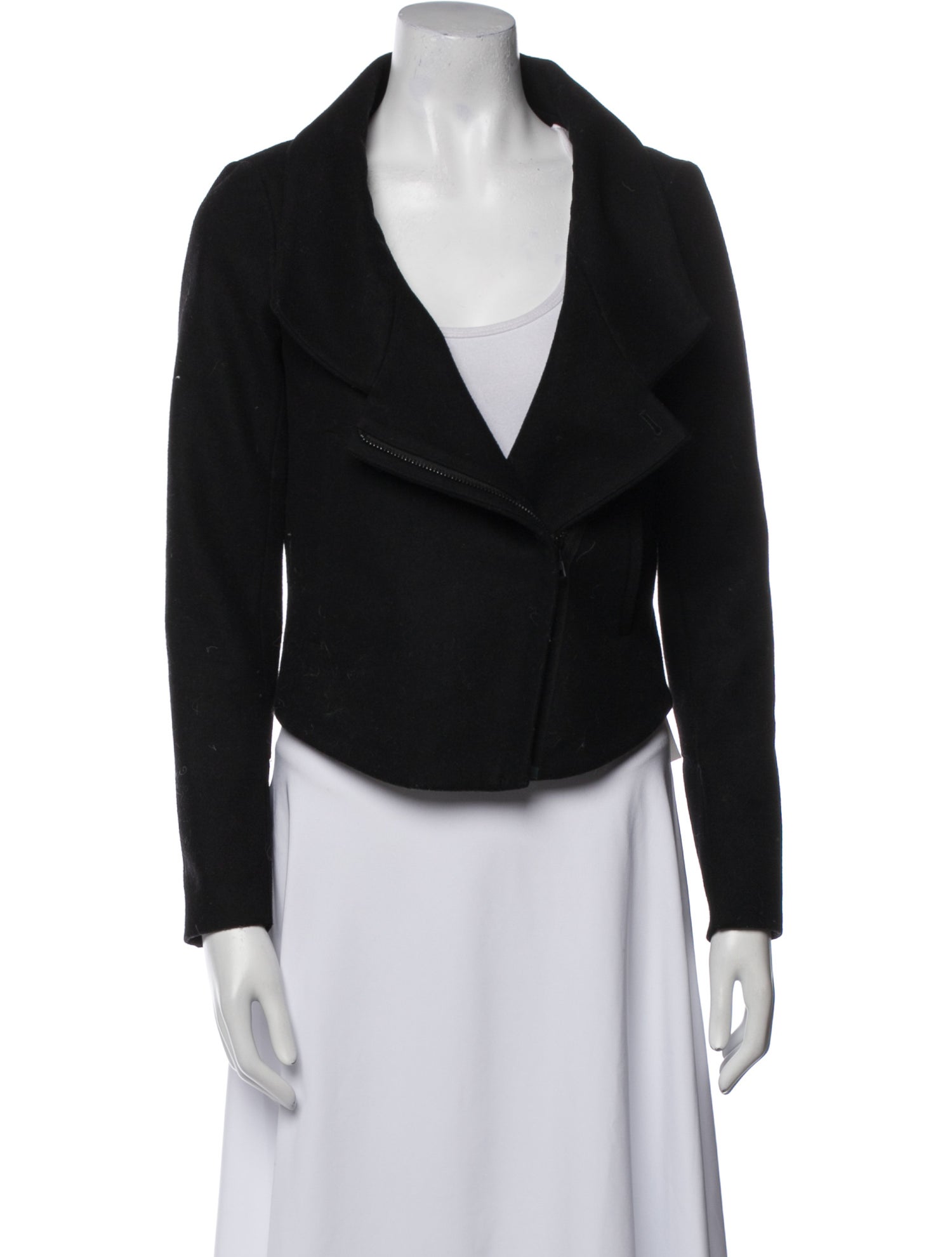 Helmut Lang Wool Biker Jacket