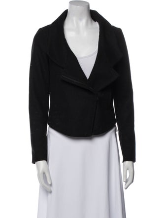 Helmut Lang Wool Biker Jacket