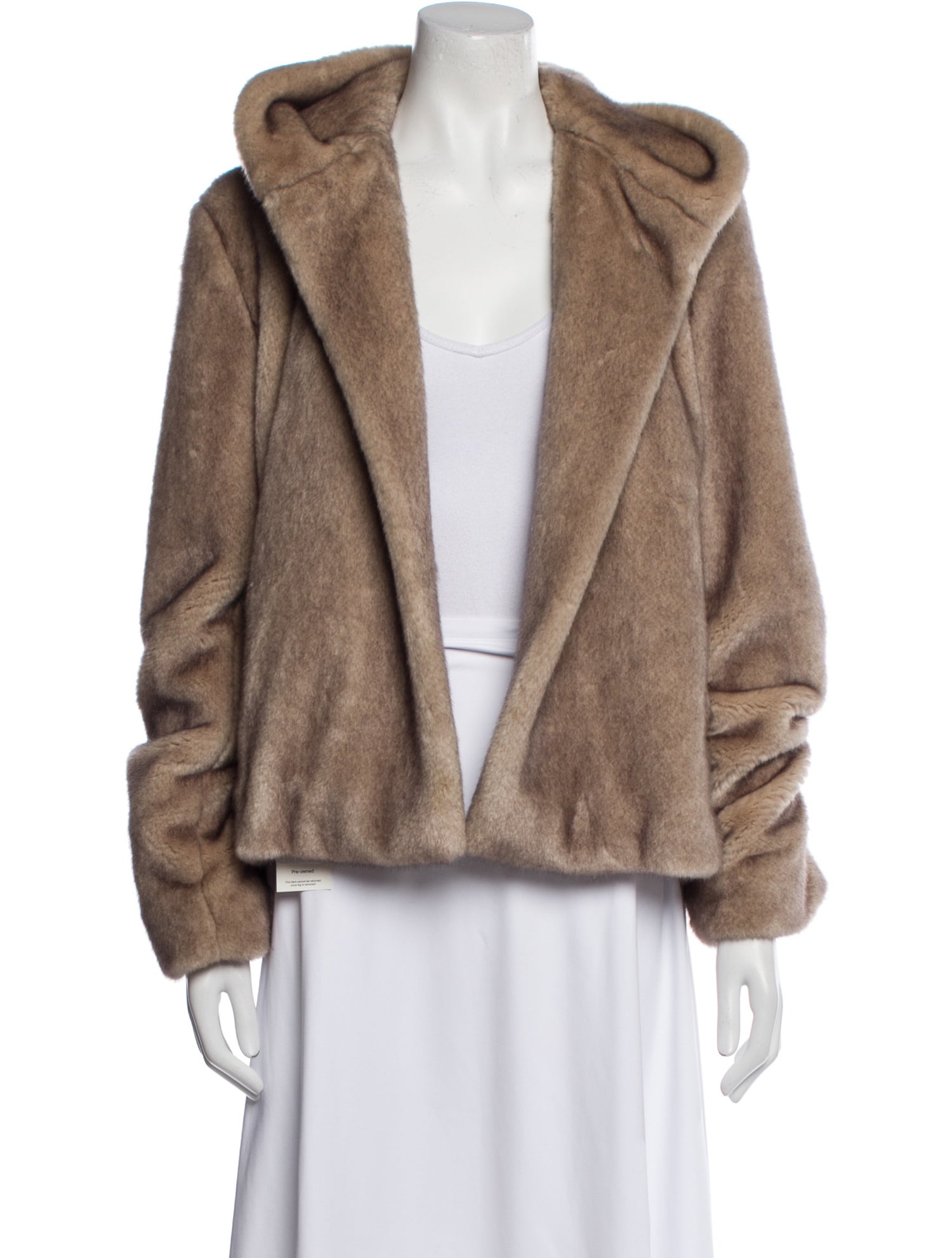 Helmut Lang Faux Fur Faux Fur Jacket