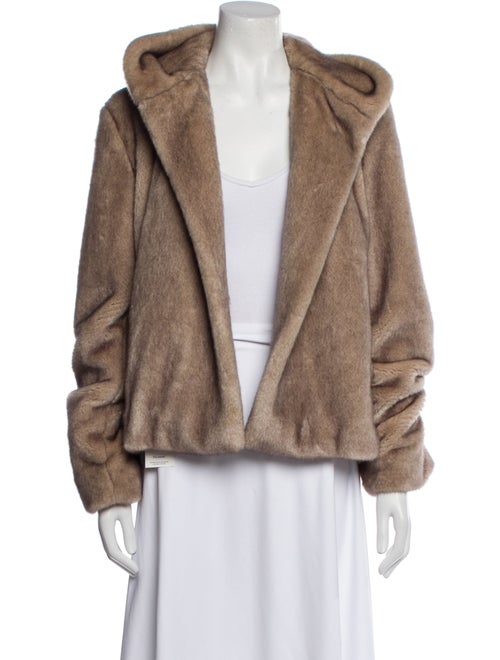 Helmut Lang Faux Fur Faux Fur Jacket