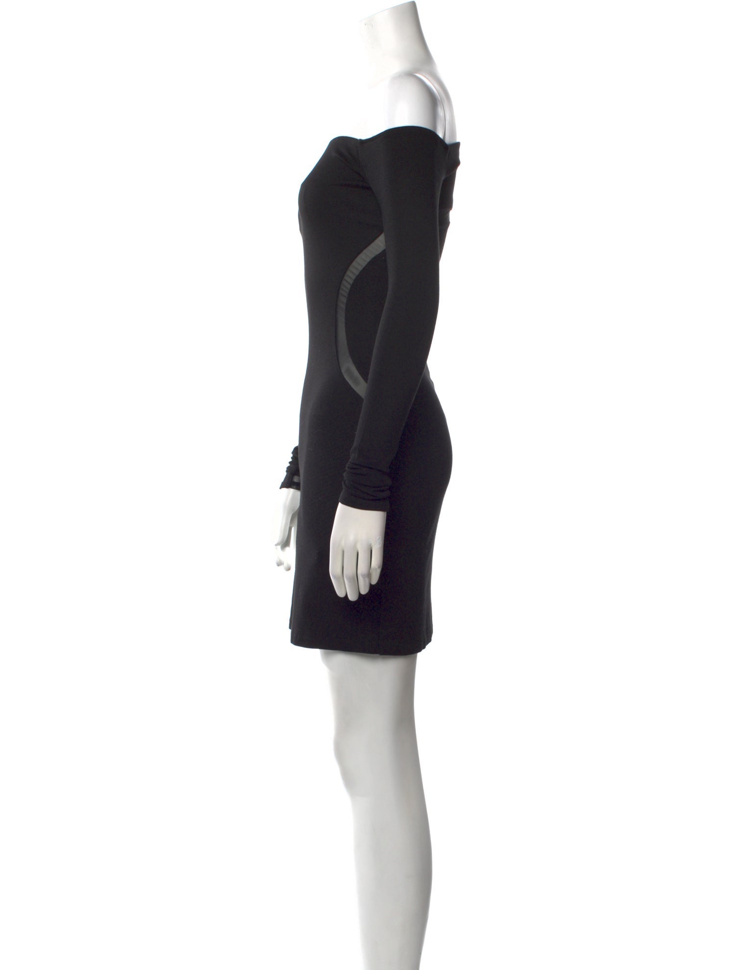 Helmut Lang Square Neckline Mini Dress