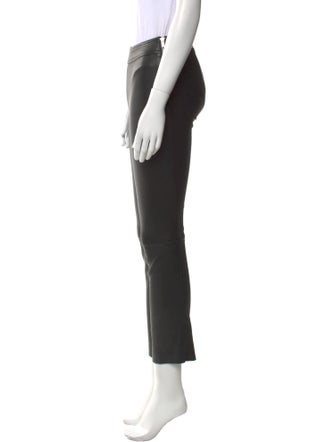 Helmut Lang Lamb Leather Straight Leg Pants
