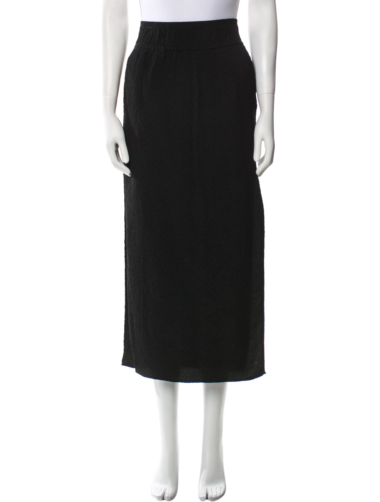 Helmut Lang Silk Midi Length Skirt