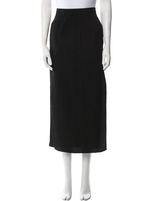 Helmut Lang Silk Midi Length Skirt