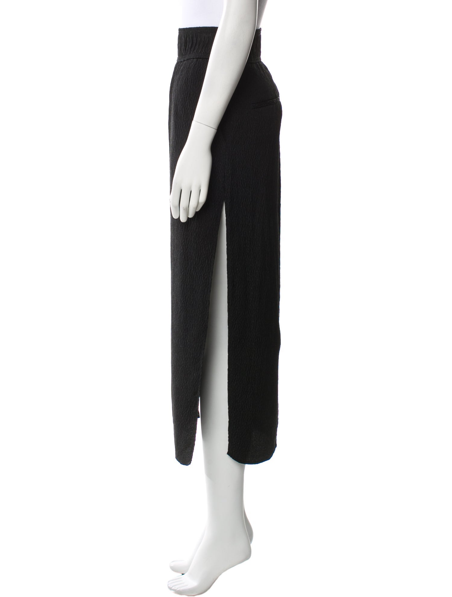 Helmut Lang Silk Midi Length Skirt