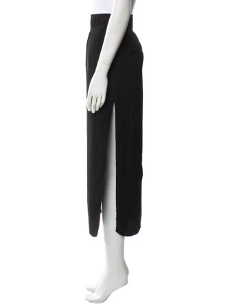 Helmut Lang Silk Midi Length Skirt