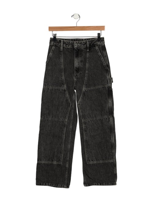 Helmut Lang High-Rise Wide Leg Jeans