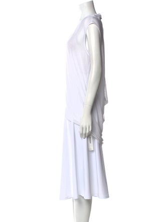 Helmut Lang Scoop Neck Sleeveless Top