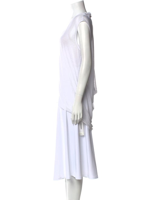 Helmut Lang Scoop Neck Sleeveless Top