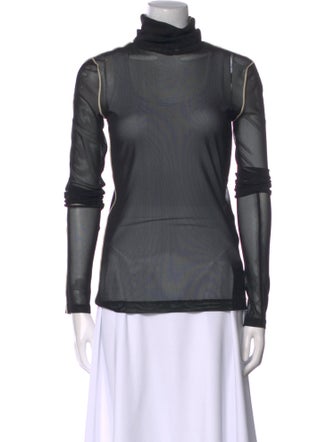 Helmut Lang Turtleneck Long Sleeve Top