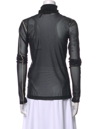 Helmut Lang Turtleneck Long Sleeve Top