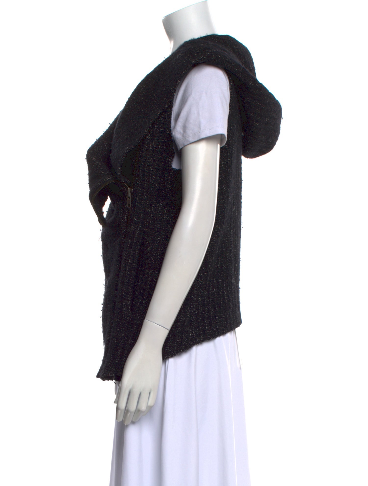 Helmut Lang Merino Wool V-Neck Sweater