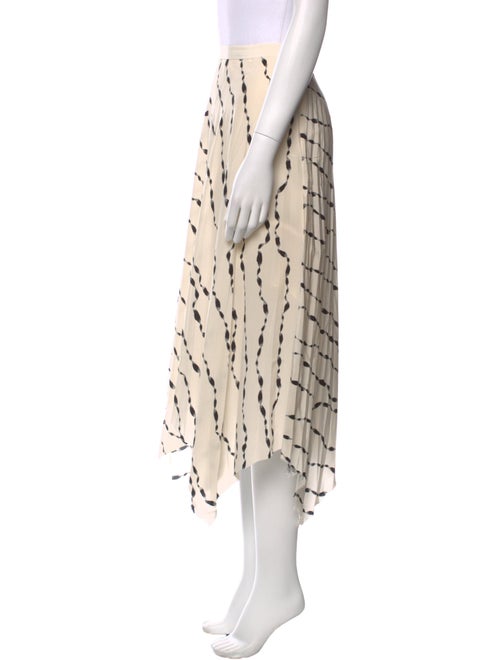 Helmut Lang Silk Midi Length Skirt