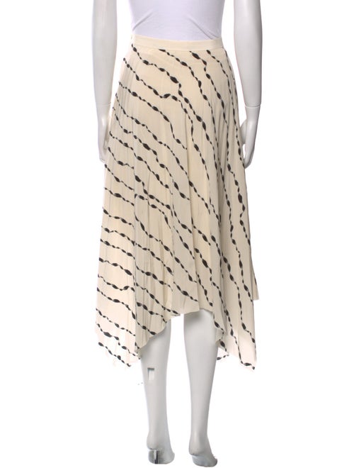 Helmut Lang Silk Midi Length Skirt