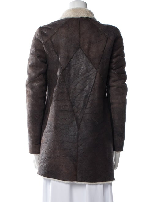 Helmut Lang Shearling Fur Coat