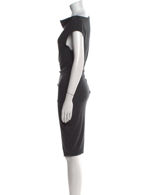 Helmut Lang Wool Knee-Length Dress