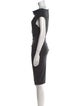 Helmut Lang Wool Knee-Length Dress