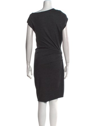 Helmut Lang Wool Knee-Length Dress